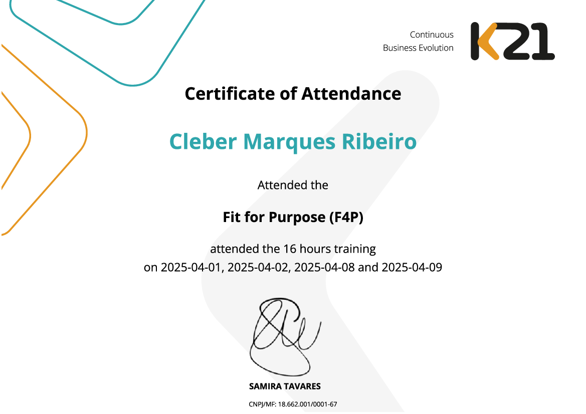 Certificado K21